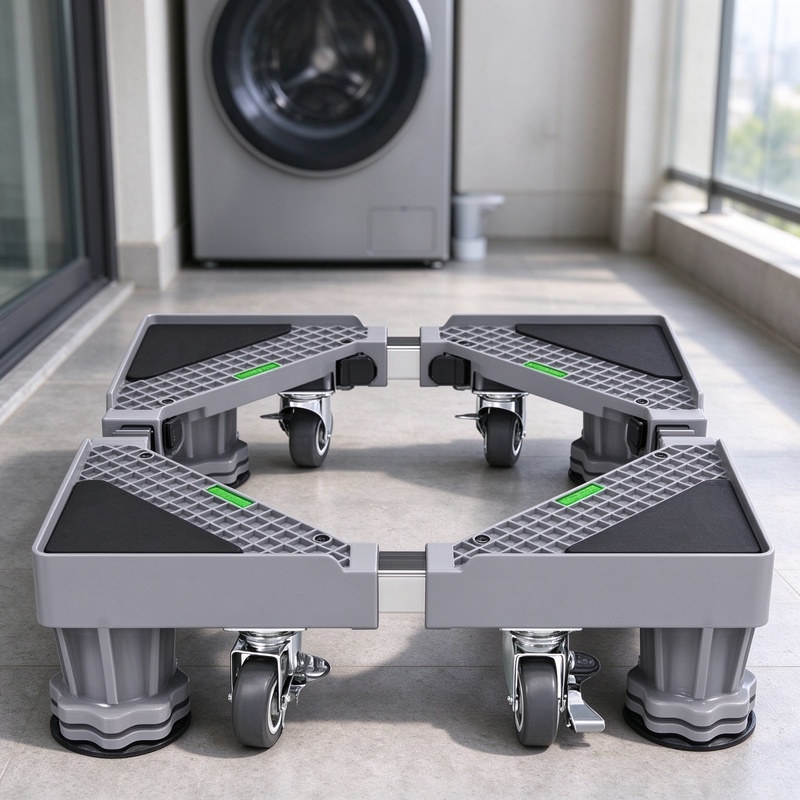 Heavy Equipment Washing - Heavy Duty Height Adjustable Appliance Riser