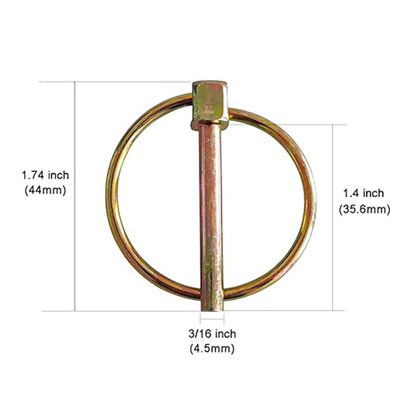 12-Piece Heavy-Duty Pin Belt R - Heavy Equipment Bucket recension och pris
