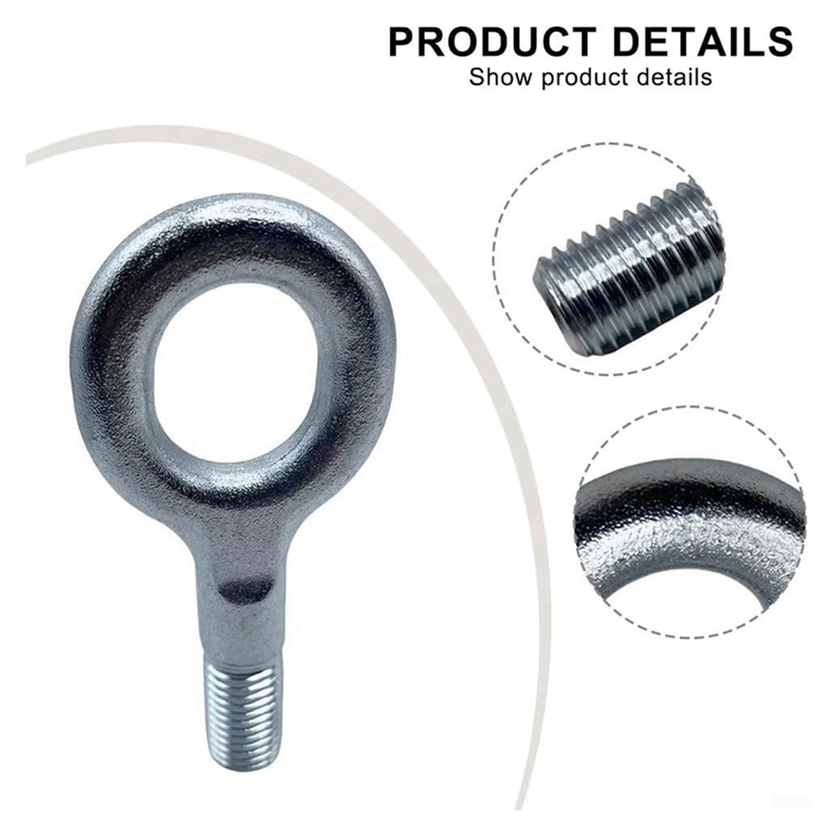 (A02R] Short Towing Eye Hook C - Heavy Equipment Bucket recension och pris